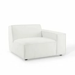 Restore Left Arm Sectional Sofa Chair - Modway White -Living Room Chairs store unnamed file 1003