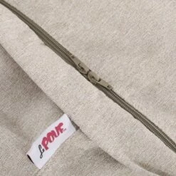 6.5' Hudgeons Boho Striped Bean Bag - Christopher Knight Home Natural/black -Living Room Chairs store unnamed file 10075