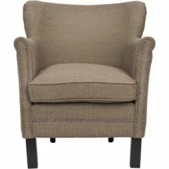 Jenny Arm Chair w/ Nail Heads - Safavieh -Living Room Chairs store unnamed file 1008