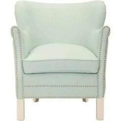 Jenny Arm Chair w/ Nail Heads - Safavieh -Living Room Chairs store unnamed file 1009