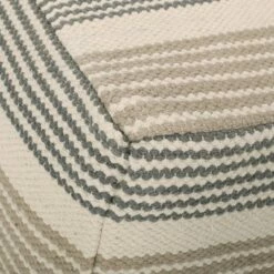 Gadwall Modern Rectangular Bean Bag Ottoman Light Brown/Gray - Christopher Knight Home -Living Room Chairs store unnamed file 10108