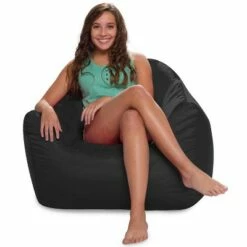 29" Malibu Lounge Bean Bag Chair - Posh Creations Lime