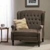 Appaloosa Oversized Wingback Push Back Recliner - Christopher Knight Home Beige -Living Room Chairs store unnamed file 10166