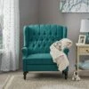 Apaloosa Oversized Wingback Press-Back Recliner Teal - Christopher Knight Home -Living Room Chairs store unnamed file 10176
