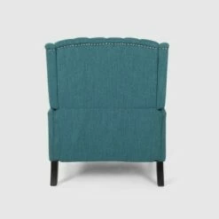 Apaloosa Oversized Wingback Press-Back Recliner Teal - Christopher Knight Home -Living Room Chairs store unnamed file 10179