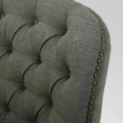 Tafton Club Chair and Ottoman - Christopher Knight Home Gray -Living Room Chairs store unnamed file 10205