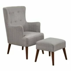 Jane Chair and Ottoman - angelo:HOME Floral Pop -Living Room Chairs store unnamed file 10224