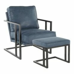 Roman Industrial Lounge Chair and Ottoman - LumiSource Black/gray 19 Roman Industrial Lounge Chair and Ottoman - LumiSource Black/gray -Living Room Chairs store unnamed file 10248