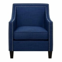 Emery Chair & Ottoman - Picket House Furnishings Blue -Living Room Chairs store unnamed file 10266