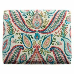 Slipper Accent Chair and Ottoman Coral/Turquoise - HomePop 24 Slipper Accent Chair and Ottoman Coral/Turquoise - HomePop -Living Room Chairs store unnamed file 10277