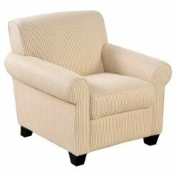 Wendy Rounded Armchair & Ottoman - Handy Living Red -Living Room Chairs store unnamed file 10294