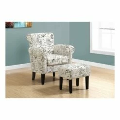 2pc Accent Chair Set Vintage French - EveryRoom