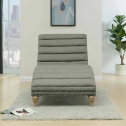 Marchan Chaise Lounge Chair Performance Gray - Handy Living