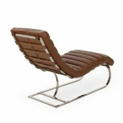 Pearsall Modern Channel Stitch Chaise Lounge - Christopher Knight Home Dark Brown/silver 14 Pearsall Modern Channel Stitch Chaise Lounge - Christopher Knight Home Dark Brown/silver -Living Room Chairs store unnamed file 10421