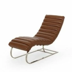 Pearsall Modern Channel Stitch Chaise Lounge - Christopher Knight Home Dark Brown/silver 15 Pearsall Modern Channel Stitch Chaise Lounge - Christopher Knight Home Dark Brown/silver -Living Room Chairs store unnamed file 10422