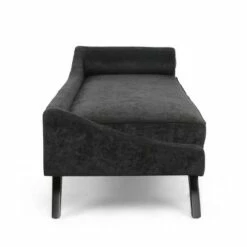 Cagle Mid Century Modern Fabric Chaise Lounge - Christopher Knight Home Black/dark Brown 15 Cagle Mid Century Modern Fabric Chaise Lounge - Christopher Knight Home Black/dark Brown -Living Room Chairs store unnamed file 10511