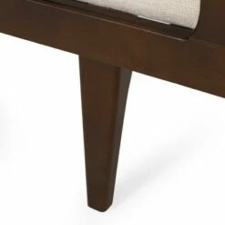 Rayle Contemporary Tufted Chaise Lounge with Rolled Accent Pillows - Christopher Knight Home Navy Blue/dark Brown -Living Room Chairs store unnamed file 10525