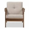 Bianca Mid Century Modern Walnut Wood Light Gray Fabric Tufted Lounge Chair Light Gray - Baxton Studio -Living Room Chairs store unnamed file 1053