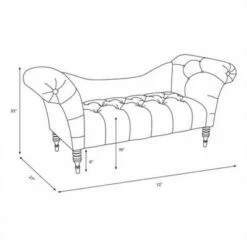 Button Tufted Chaise Settee Sofa - Threshold™ Velvet Pewter 24 Button Tufted Chaise Settee Sofa - Threshold™ Velvet Pewter -Living Room Chairs store unnamed file 10535