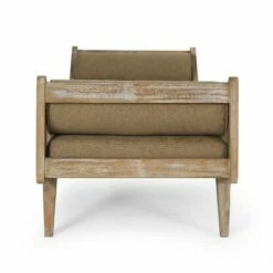 Zentner Rustic Tufted Double End Chaise Lounge with Bolster Pillows - Christopher Knight Home Midnight Black/gray -Living Room Chairs store unnamed file 10571