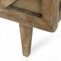 Zentner Rustic Tufted Double End Chaise Lounge with Bolster Pillows - Christopher Knight Home Midnight Black/gray -Living Room Chairs store unnamed file 10573