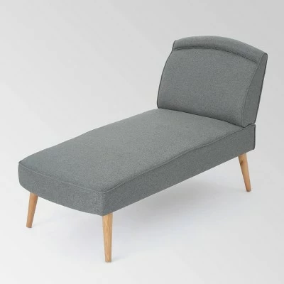 Carisia Mid Century Modern Chaise Lounge - Christopher Knight Home Wine 8 Carisia Mid Century Modern Chaise Lounge - Christopher Knight Home Wine - Image 6