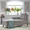 Sabrina Storage Chaise - Buylateral Gray -Living Room Chairs store unnamed file 10611