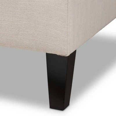 Florent Chaise - Baxton Studio Gray 6 Florent Chaise - Baxton Studio Gray - Image 4