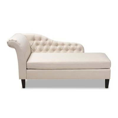 Florent Chaise - Baxton Studio Gray 10 Florent Chaise - Baxton Studio Gray - Image 8
