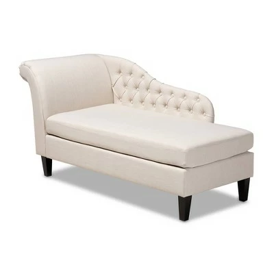 Florent Chaise - Baxton Studio Gray 11 Florent Chaise - Baxton Studio Gray - Image 9