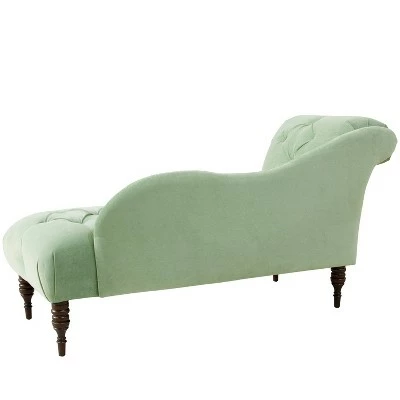 Chaise Lounge in Lulu Sage Green - Skyline Furniture 5 Chaise Lounge in Lulu Sage Green - Skyline Furniture - Image 3