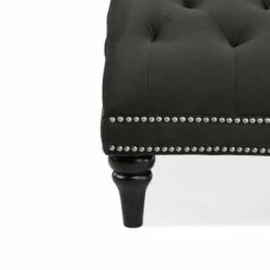 Cara Snuggler Chaise - Handy Living Gray -Living Room Chairs store unnamed file 10665