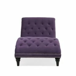 Cara Snuggler Chaise - Handy Living Gray -Living Room Chairs store unnamed file 10669