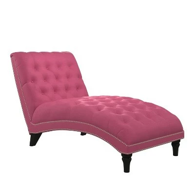 Cara Snuggler Chaise - Handy Living Linen Blue 8 Cara Snuggler Chaise - Handy Living Linen Blue - Image 6