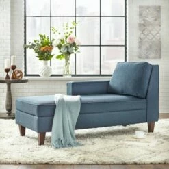 Ginger Storage Chaise - Buylateral Gray -Living Room Chairs store unnamed file 10687