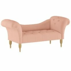 Tufted Chaise Lounge - Simply Shabby Chic® Velvet Pool -Living Room Chairs store unnamed file 10696