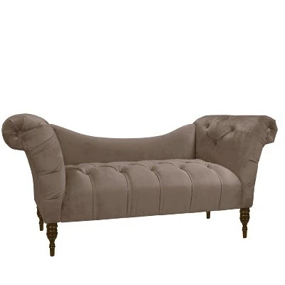 Tufted Chaise Lounge - Skyline Furniture Mystere Jade 10 Tufted Chaise Lounge - Skyline Furniture Mystere Jade - Image 8