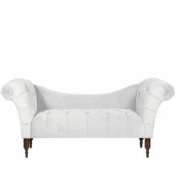Tufted Chaise Lounge - Skyline Furniture Mystere Jade 19 Tufted Chaise Lounge - Skyline Furniture Mystere Jade -Living Room Chairs store unnamed file 10715