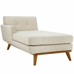 Engage Left-Arm Upholstered Chaise - Modway Beige -Living Room Chairs store unnamed file 10720