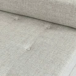 Keairns Mid Century Modern Tufted Double End Chaise Lounge with Bolster Pillows - Christopher Knight Home Gray/dark Walnut -Living Room Chairs store unnamed file 10746