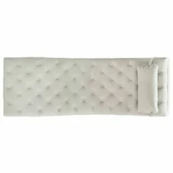 Monroe Chaise with Round Pillow - Gray - Safavieh -Living Room Chairs store unnamed file 10778