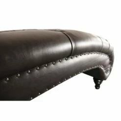 Allison Tufted Leather Chaise - Abbyson Living Brown -Living Room Chairs store unnamed file 10797