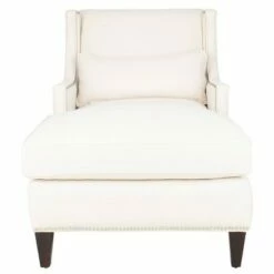 Vitali Studded Chaise - Safavieh Sand -Living Room Chairs store unnamed file 10809