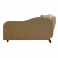Gracie Two Toned Dark and Light Functional Chaise with 1 Pillow - Inspire Q Beige -Living Room Chairs store unnamed file 10823
