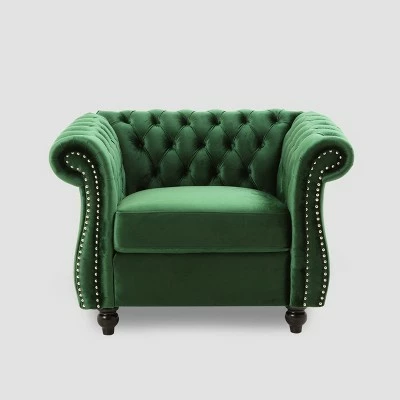 Westminster Chesterfield Club Chair - Christopher Knight Home Blackberry 10 Westminster Chesterfield Club Chair - Christopher Knight Home Blackberry - Image 8