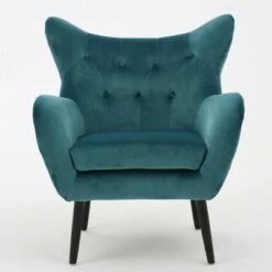Alyssa New Velvet Armchair - Christopher Knight Home Navy 20 Alyssa New Velvet Armchair - Christopher Knight Home Navy -Living Room Chairs store unnamed file 10874