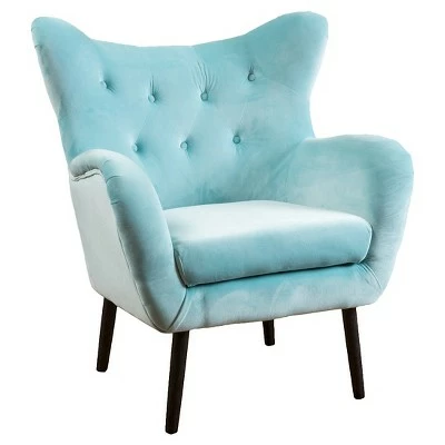 Alyssa New Velvet Armchair - Christopher Knight Home Navy 11 Alyssa New Velvet Armchair - Christopher Knight Home Navy - Image 9