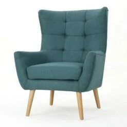 Tamsin Mid-Century Club Chair - Christopher Knight Home Wheat -Living Room Chairs store unnamed file 10883