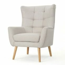 Tamsin Mid-Century Club Chair - Christopher Knight Home Wheat -Living Room Chairs store unnamed file 10885
