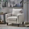 Beeman Contemporary Club Chair - Christopher Knight Home Gray -Living Room Chairs store unnamed file 10911